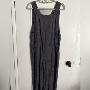 Eileen Fisher Sleeveless Linen Jumpsuit size S